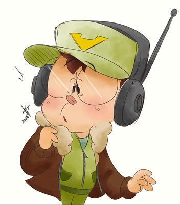 Buzzy sketch from Disney's Cranium Command