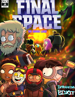 Featured in the 'Final Space' season 3 zine.